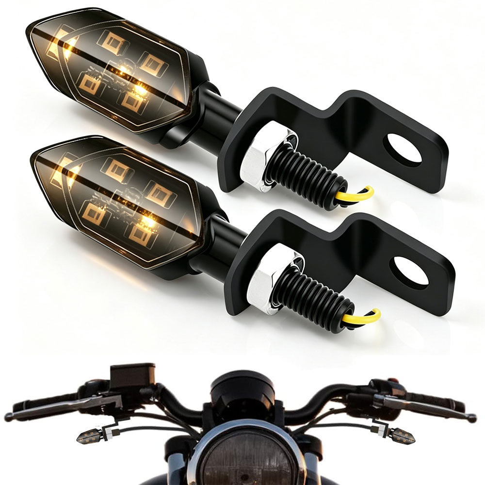 Bike Light Front Rear - 미니 LED 오토바이 방향 지시등 시퀀셜