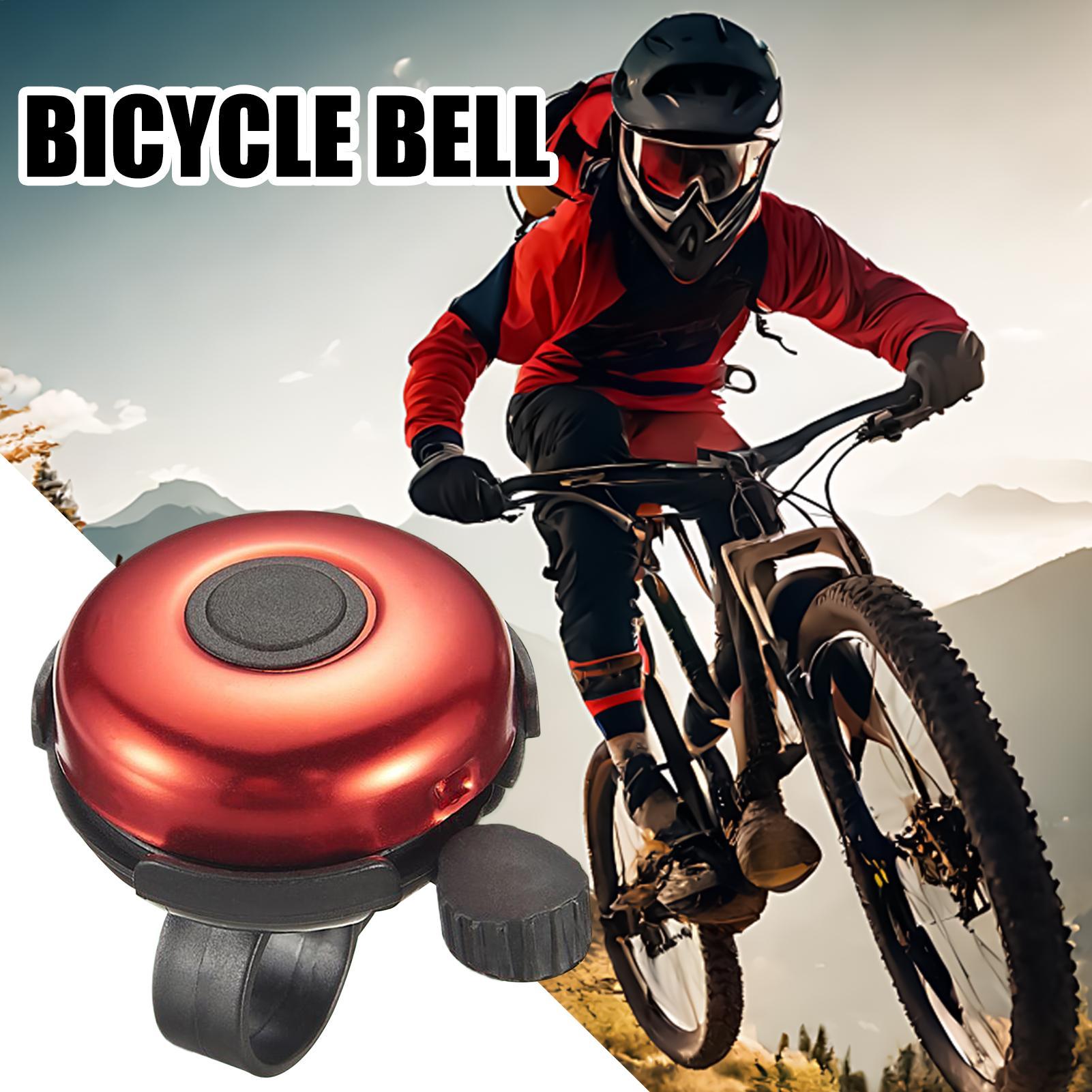 Bell Handlebar Ring - 100dB 고음 자전거 벨, 성인 어린이