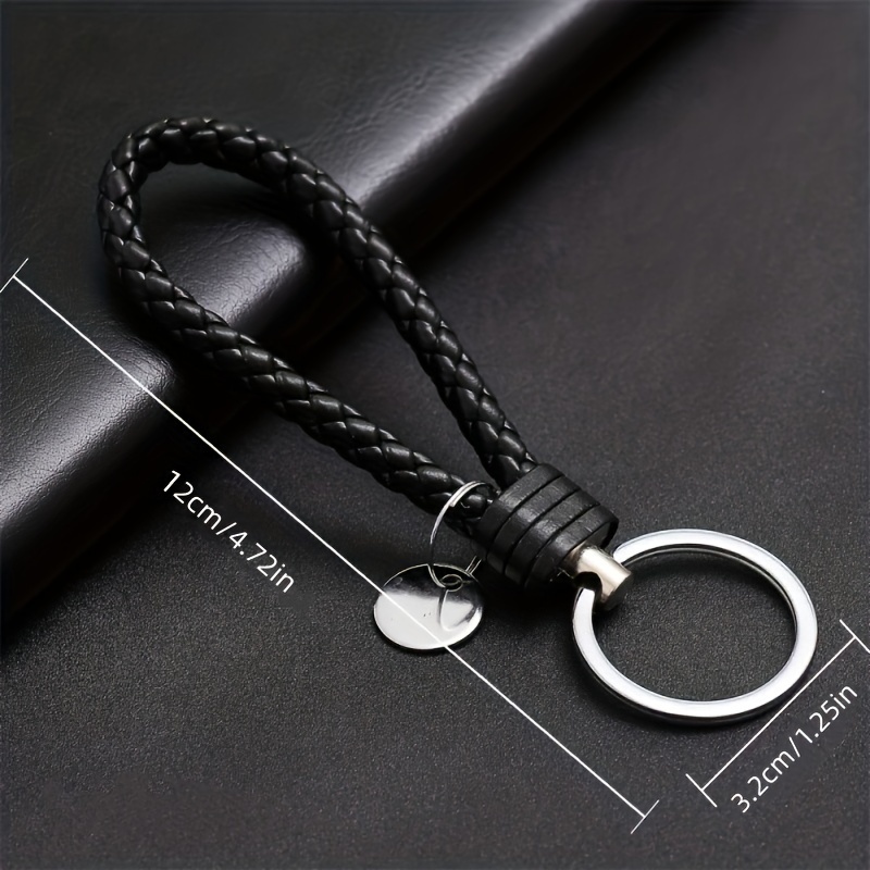 세련된 PU 가죽 땋은 키체인 가방 펜던트 - 남성과  - Chain Lock Combination 리뷰 및 가격
