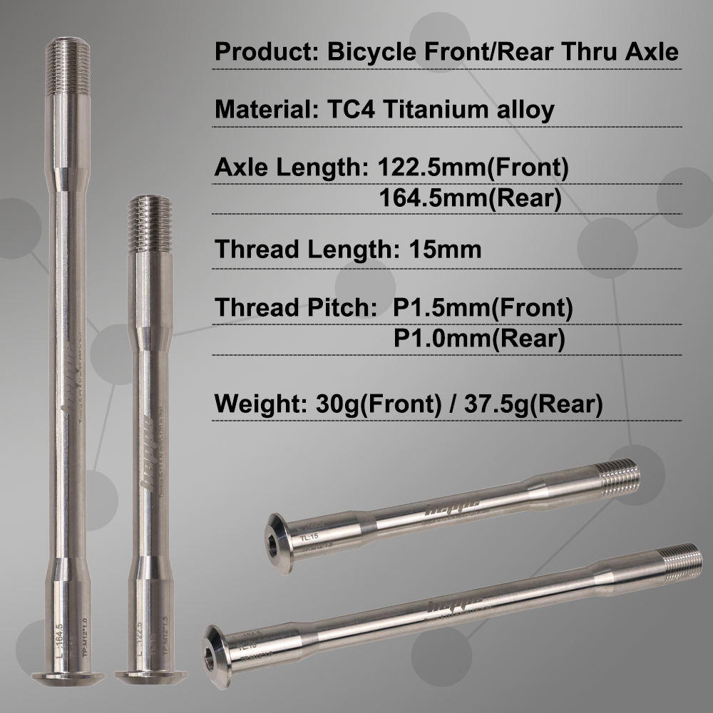HEPPE 초경량 티타늄 합금 쓰루 액슬 MTB/로드  - Bike Light Front Rear 리뷰 및 가격
