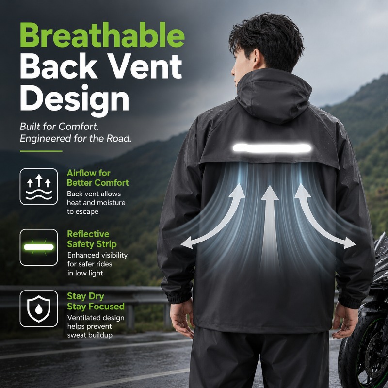 유니섹스 2피스 방수 사이클링 레인슈트 – 라이딩, 출 - Cycling Commute Rain 리뷰 및 가격